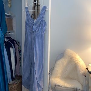 Selling blue and white Altard’d State jumpsuit!! Worn once!!